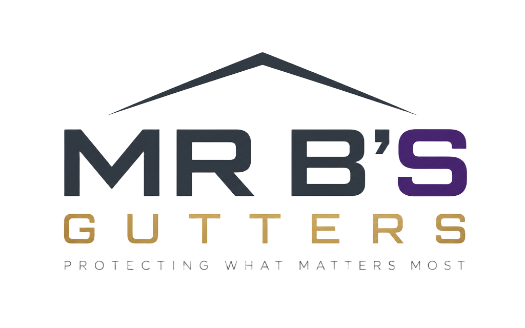 Mr B's Gutters logo — Protecting What Matters Most